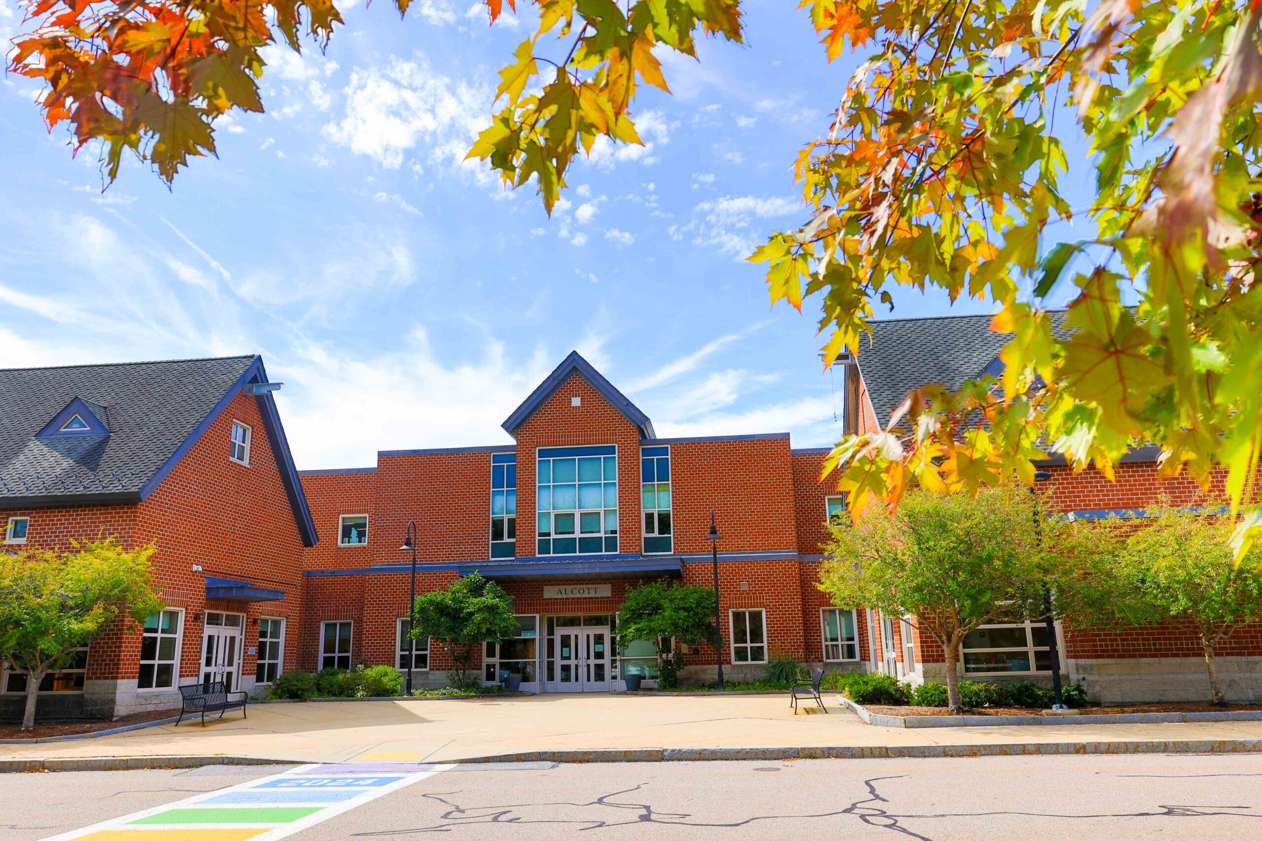 Alcott Elementary School Exterior Entrance