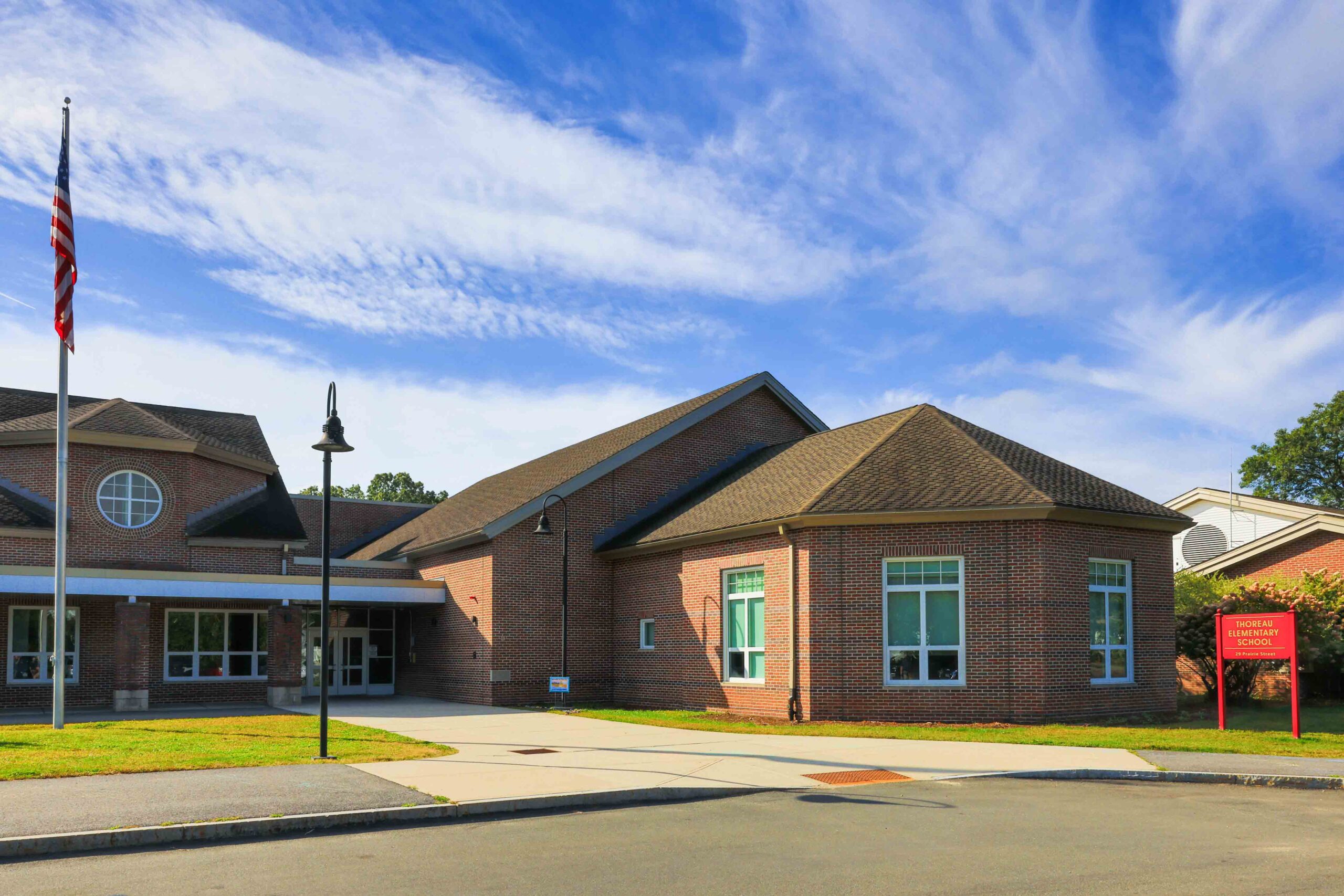 Alcott Elementary School Exterior Entrance